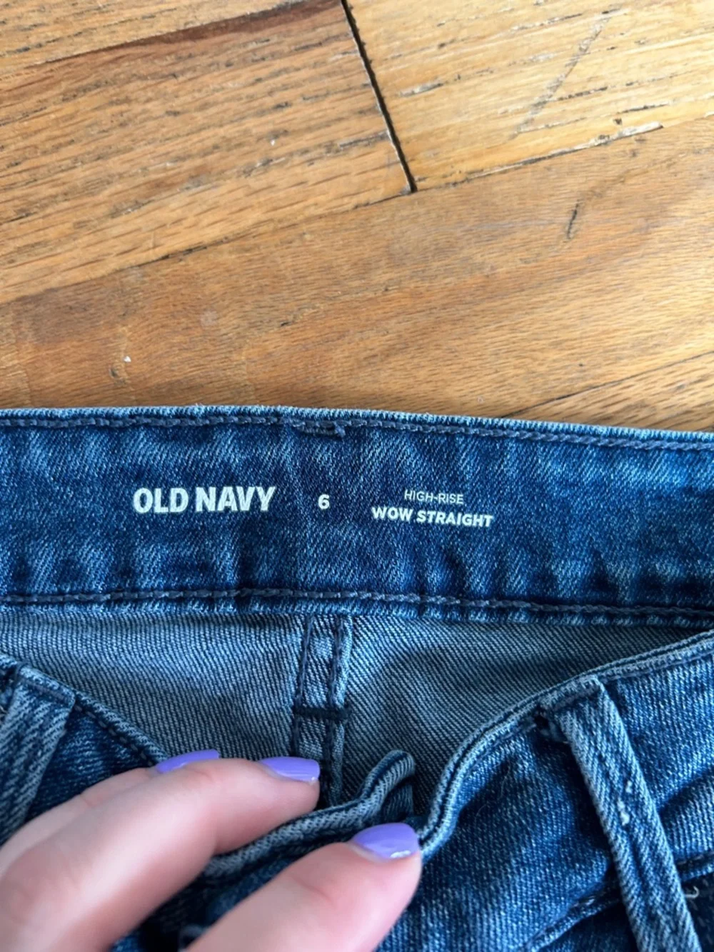 Old navy wow straight jeans